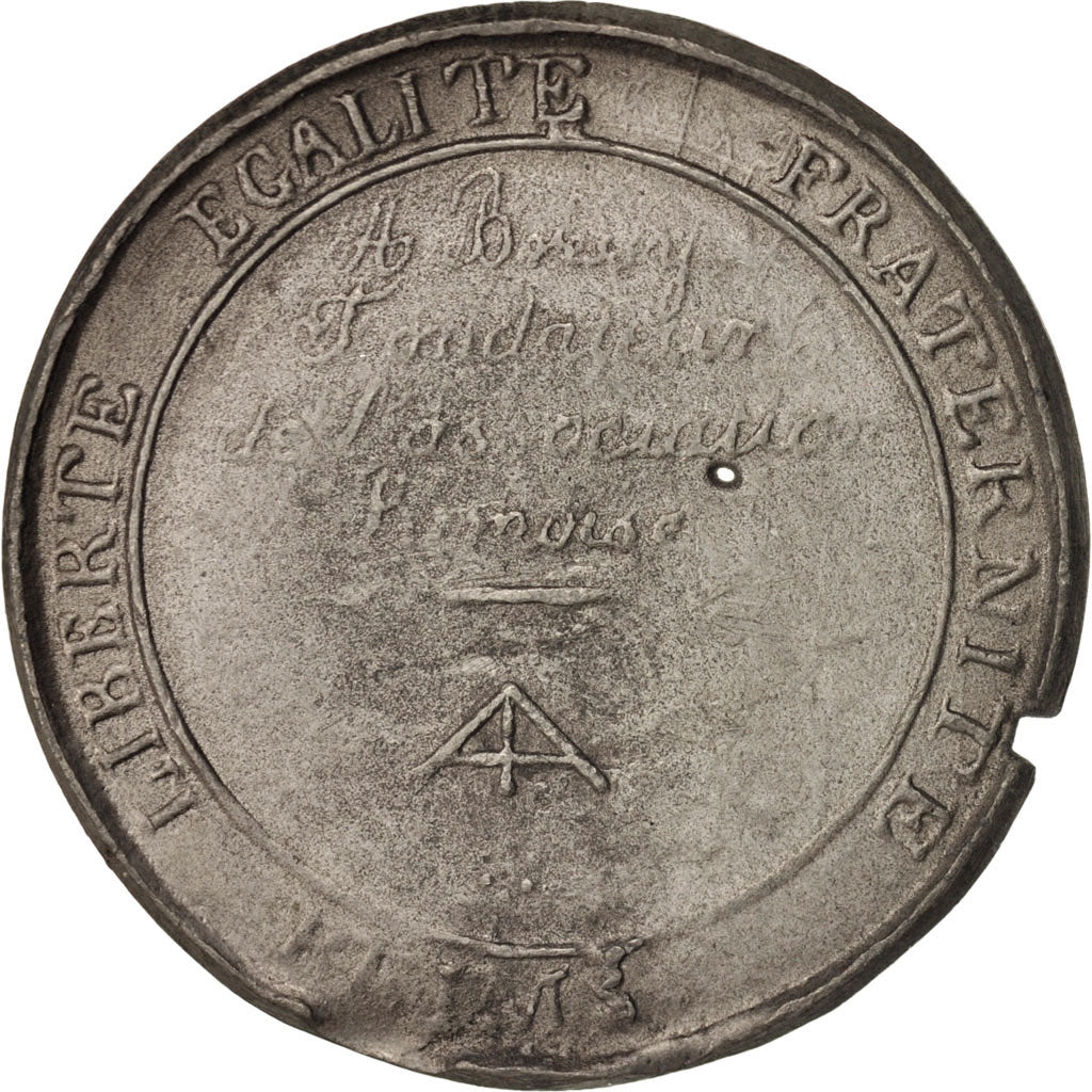 France, Medal, Ville de Reims, République Démocratique et sociale, History