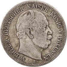Coin, German States, PRUSSIA, Wilhelm I, 2 Mark, 1876, VF(30-35), Silver, KM:506