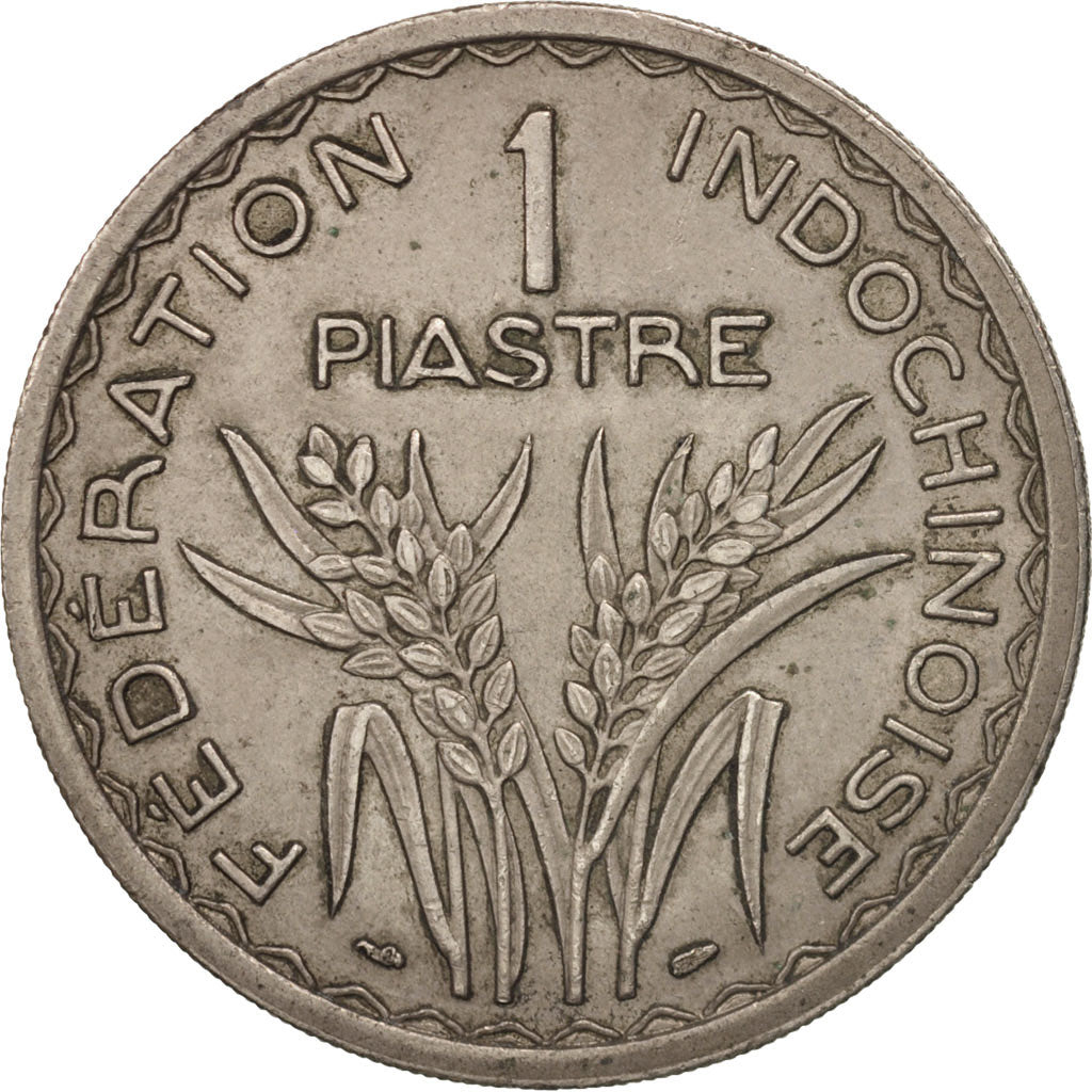 Münze, FRENCH INDO-CHINA, Piastre, 1947, Paris, SS+, Copper-nickel, KM:32.2