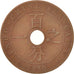FRENCH INDO-CHINA, Cent, 1920, Paris, B+, Bronze, KM:12.1, Lecompte:80
