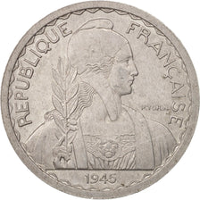 Munten, FRANS INDO-CHINA, 20 Cents, 1945, Paris, PR, Aluminium, KM:29.1