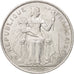 Polinesia francese, 5 Francs, 1977, Paris, BB+, Alluminio, KM:12
