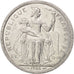 Coin, French Polynesia, 2 Francs, 1986, Paris, AU(50-53), Aluminum, KM:10