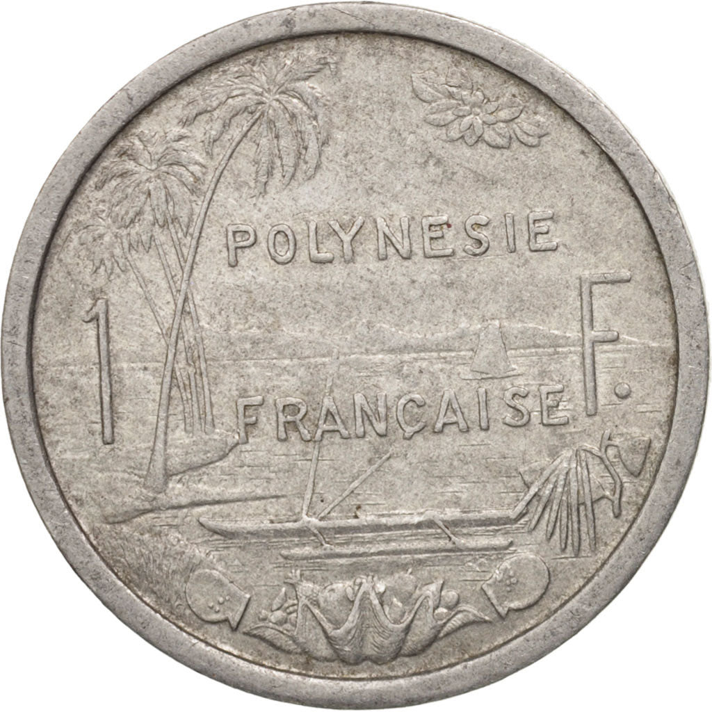 Coin, French Polynesia, Franc, 1965, Paris, AU(50-53), Aluminum, KM:2