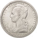 French West Africa, Franc, 1955, Paris, AU(55-58), Aluminum, KM:3