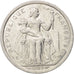 Coin, New Caledonia, Franc, 1989, Paris, AU(50-53), Aluminum, KM:10