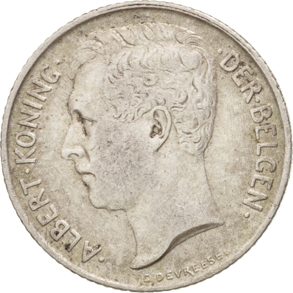 Belgium, 50 Centimes, 1911, AU(50-53), Silver, KM:71