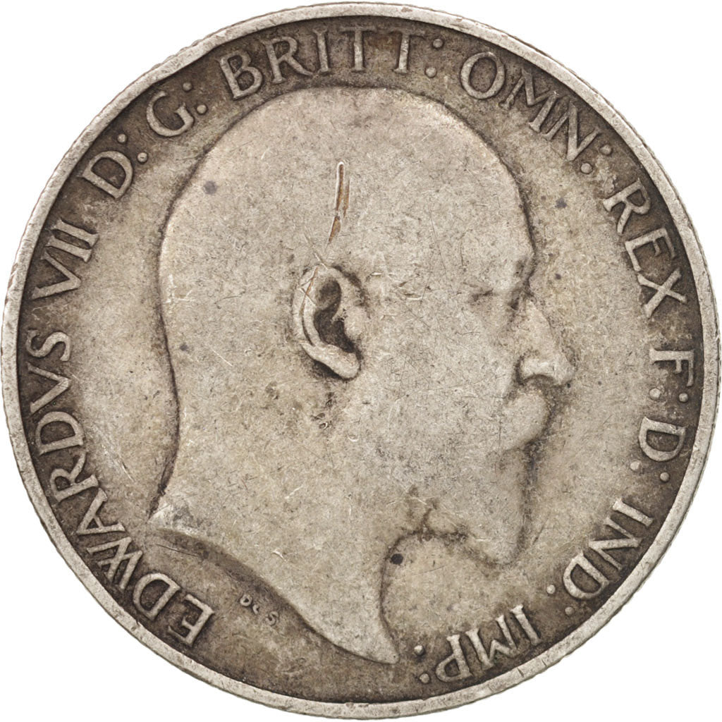 Great Britain, Edward VII, Florin, Two Shillings, 1906, VF(20-25), Silver