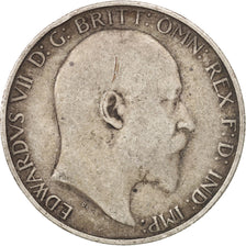 Great Britain, Edward VII, Florin, Two Shillings, 1906, VF(20-25), Silver