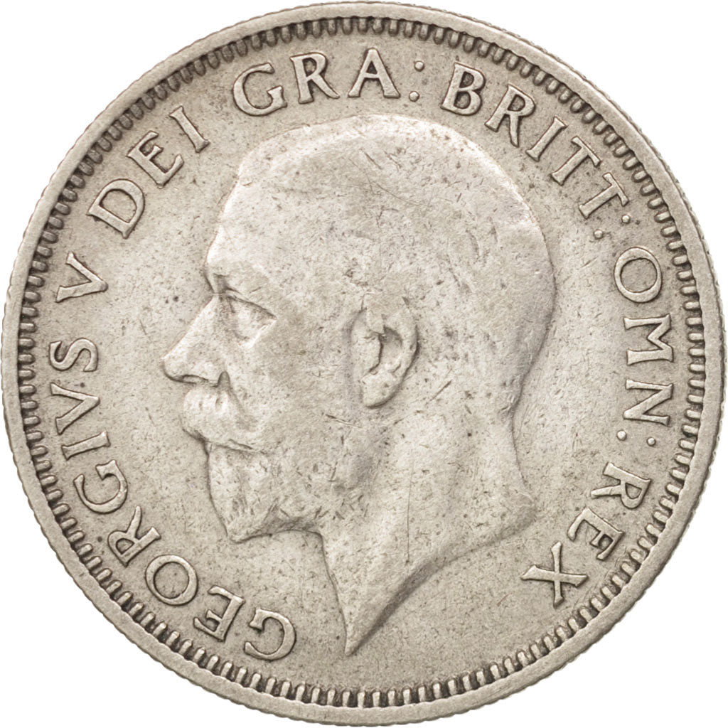Great Britain, George V, Shilling, 1936, EF(40-45), Silver, KM:833