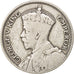 Fiji, George V, Shilling, 1935, VF(30-35), Silver, KM:4