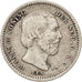Munten, Nederland, William III, 5 Cents, 1863, ZF+, Zilver, KM:91