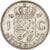 Munten, Nederland, Juliana, Gulden, 1957, ZF+, Zilver, KM:184