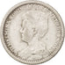 Coin, Netherlands, Wilhelmina I, 25 Cents, 1914, VF(30-35), Silver, KM:146