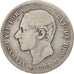 Moneta, Spagna, Alfonso XII, 2 Pesetas, 1881, Madrid, B+, Argento, KM:678.2