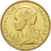 Réunion, 10 Francs, 1964, AU(55-58), Aluminum-Bronze, KM:10