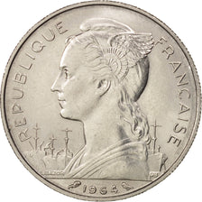 Réunion, 50 Francs, 1964, AU(55-58), Nickel, KM:12