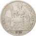 FRENCH INDO-CHINA, 10 Cents, 1929, Paris, VF(20-25), Silver, KM:16.1