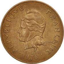 Moneda, Polinesia francesa, 100 Francs, 1976, Paris, MBC+, Níquel - bronce