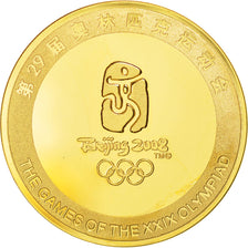 China, Medal, Beijing 2008, Dancing Beijing, Sports & leisure, 2008, MS(63)