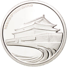 Medal, Beijing 2008, The Tian An Men, Sports & leisure, 2008, MS(63), Silver, 30