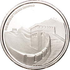 Medal, Beijing 2008, The Great Wall, Sports & leisure, 2008, MS(63), Silver, 30