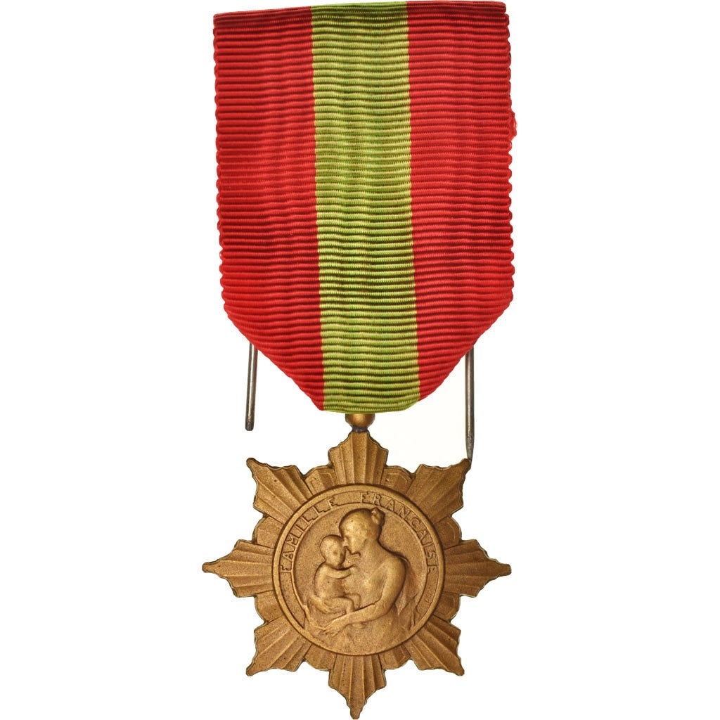 France, Médaille de la Famille Française, Medal, XXth Century