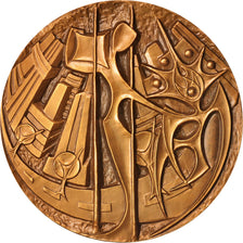 Francia, Medal, Jumelage Dunkerque, Krefeld et Middlesbrough, Politics, Socie...