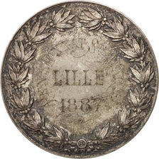 France, Medal, Ville de Lille, Pensionnat St Maur, Certificat supérieur