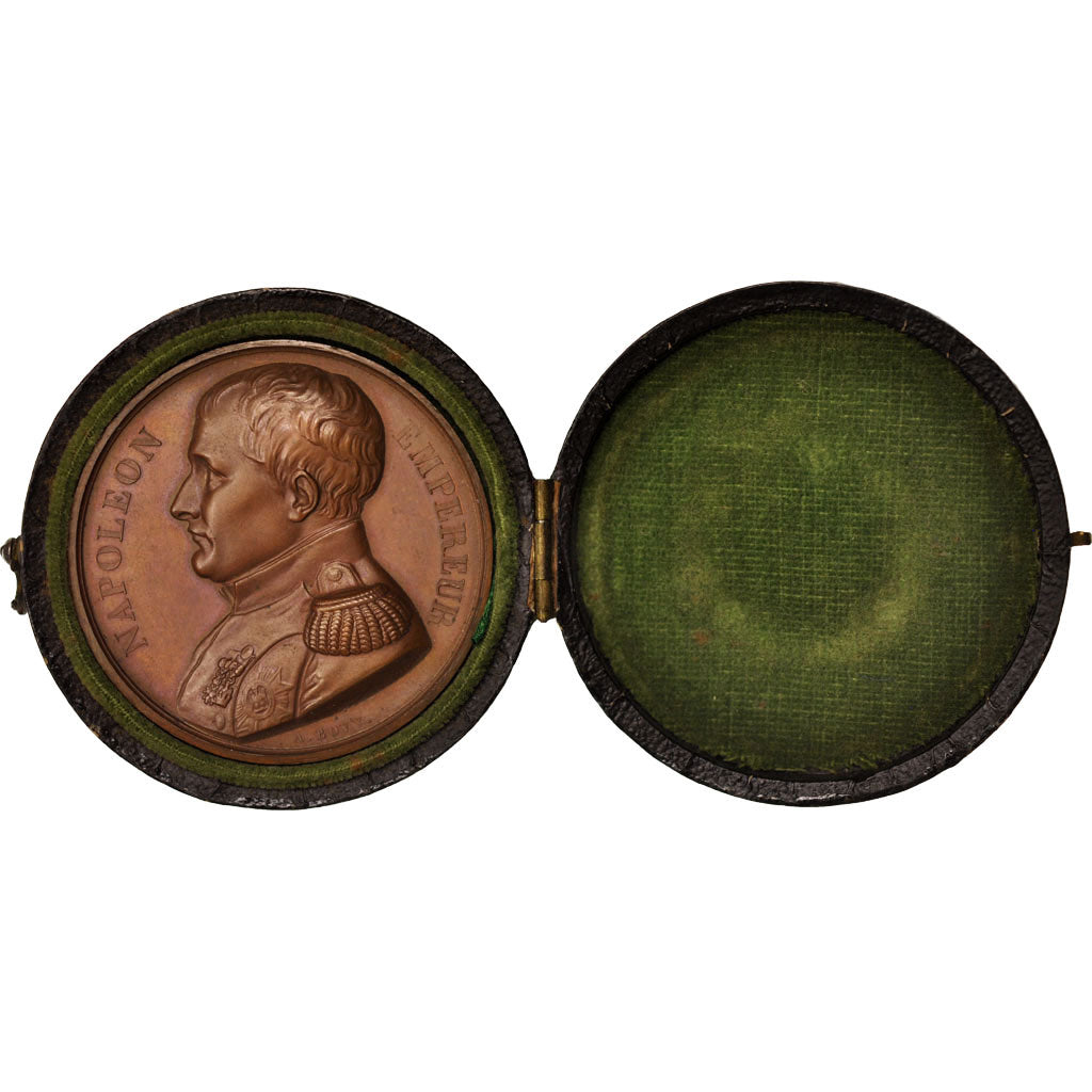 France, Medal, Napoléon Ier, Mémorial de St. Hélène, 1840, Bovy, SPL