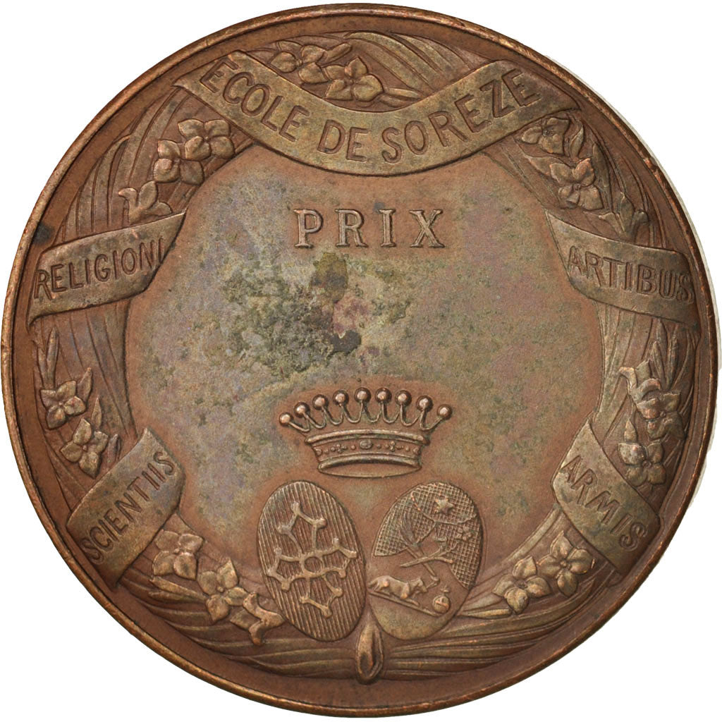 France, Medal, Dominique Lacordaire, Arts & Culture, XIX Century, Dupuis.D