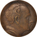 Francja, Medal, Georges Migot, Sztuka i Kultura, XXth Century, AU(50-53), Bronze