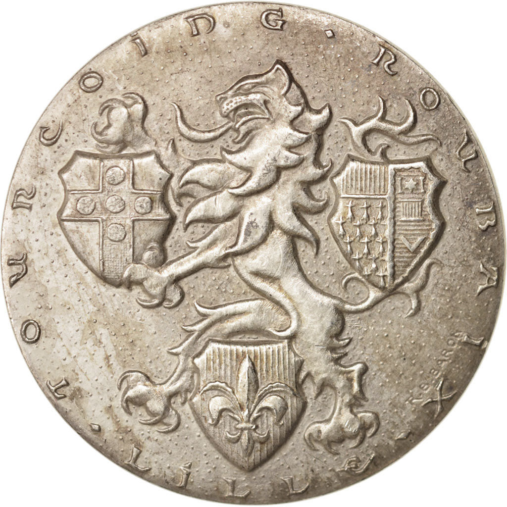 Francia, Medal, Chambre de Commerce de Lille, Roubaix et Tourcoing, Business...