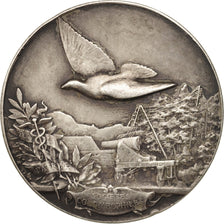 France, Medal, Sociétés colombophiles, Sports & leisure, 1912, AU(55-58)