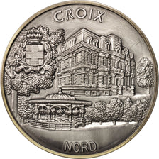 France, Medal, Ville de Croix, Politics, Society, War, XXth Century, MS(60-62)