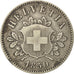 Switzerland, 10 Rappen, 1850, Bern, EF(40-45), Billon, KM:6