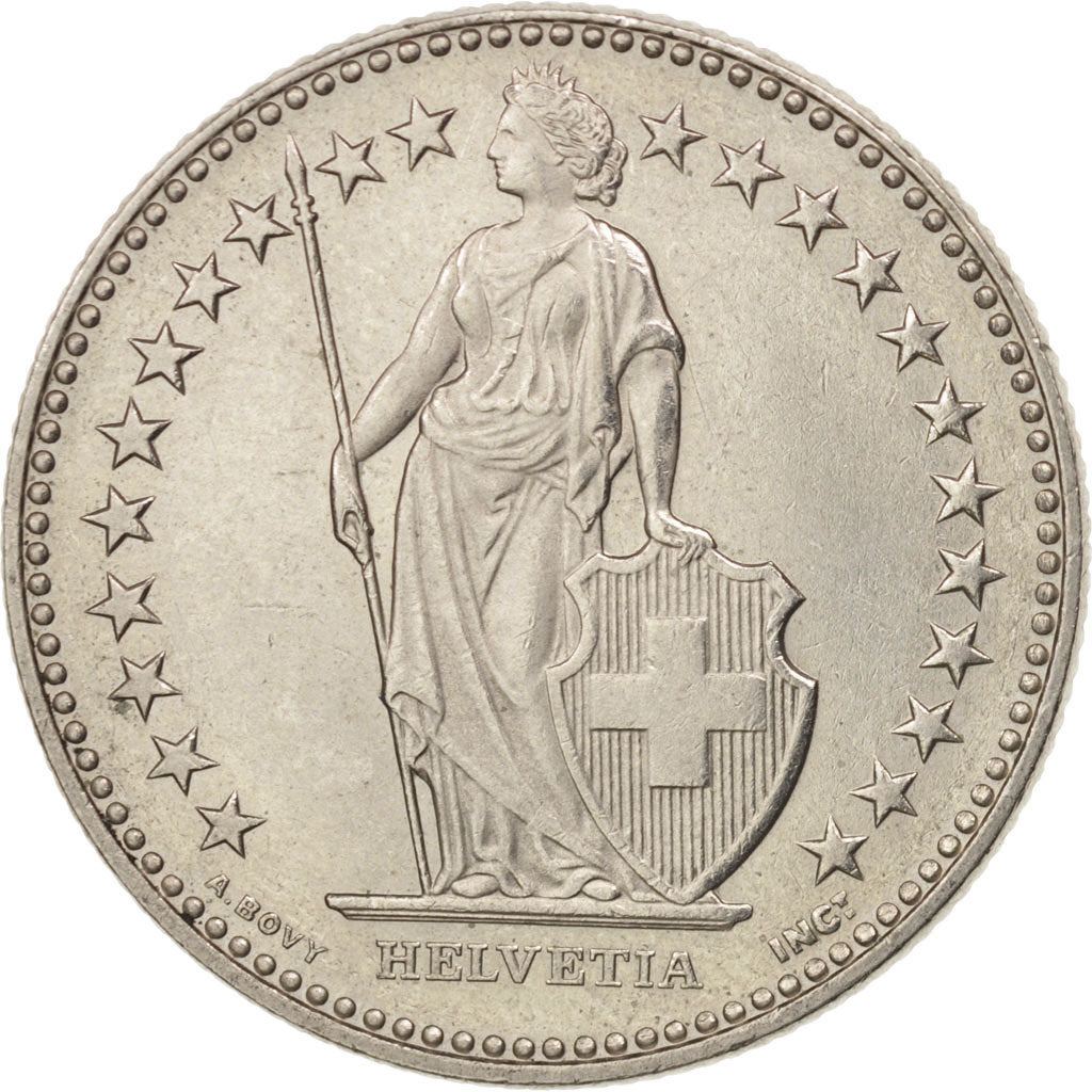 Coin, Switzerland, 2 Francs, 1999, Bern, MS(60-62), Copper-nickel, KM:21a.3