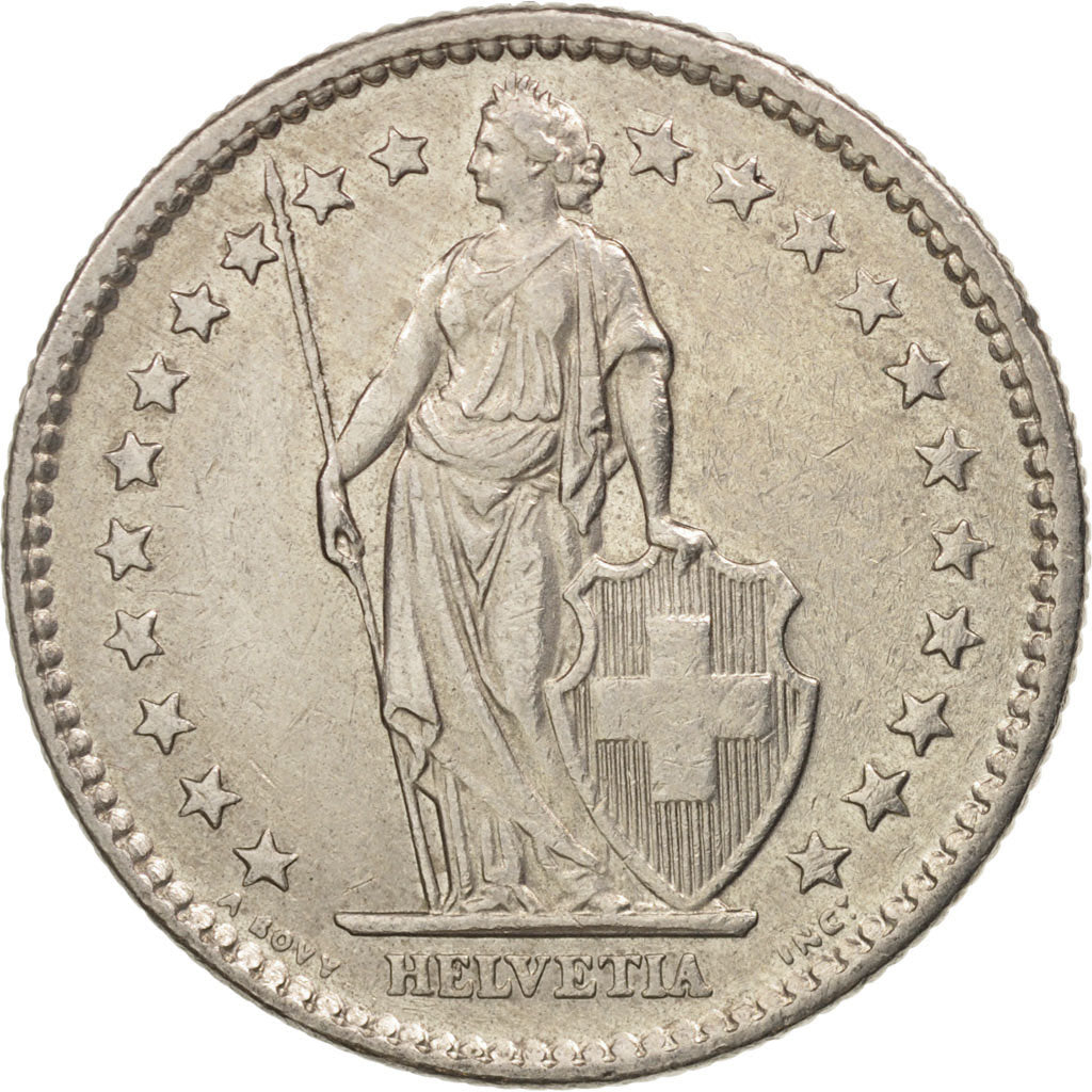 Coin, Switzerland, 2 Francs, 1978, Bern, EF(40-45), Copper-nickel, KM:21a.1