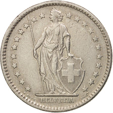 Switzerland, 2 Francs, 1977, Bern, VF(30-35), Copper-nickel, KM:21a.1