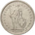 Moneta, Szwajcaria, 2 Francs, 1973, Bern, EF(40-45), Miedź-Nikiel, KM:21a.1