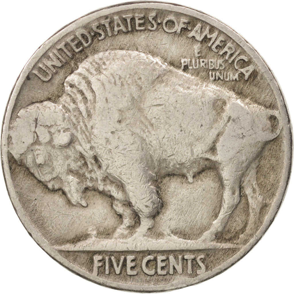 United States, Buffalo Nickel, 5 Cents, 1935, U.S. Mint, Philadelphia