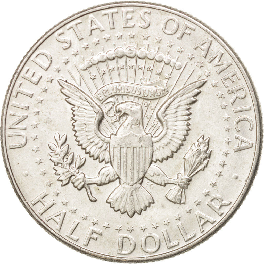 Coin, United States, Kennedy Half Dollar, Half Dollar, 1964, U.S. Mint
