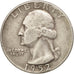 États-Unis, Washington Quarter, Quarter, 1952, U.S. Mint, Denver, TB, Argent