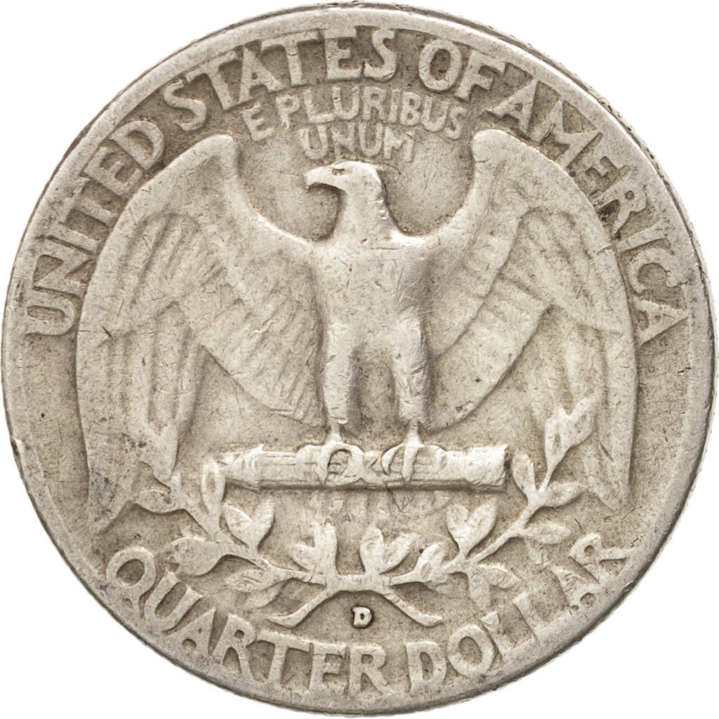 Stati Uniti, Washington Quarter, Quarter, 1952, U.S. Mint, Denver, MB, Argent...