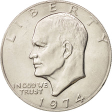 United States, Eisenhower Dollar, Dollar, 1974, U.S. Mint, Philadelphia