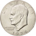 United States, Eisenhower Dollar, Dollar, 1974, U.S. Mint, Philadelphia