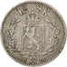 Norway, Oscar I, 12 Skilling, 1856, Royal Norwegian Mint, EF(40-45), Silver