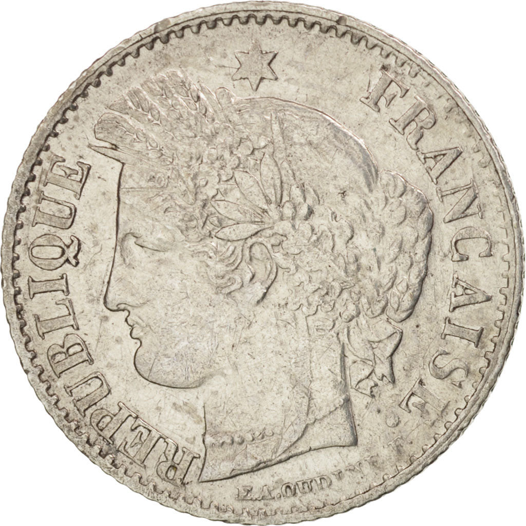 Coin, France, Cérès, 20 Centimes, 1851, Paris, AU(50-53), Silver, KM:758.1