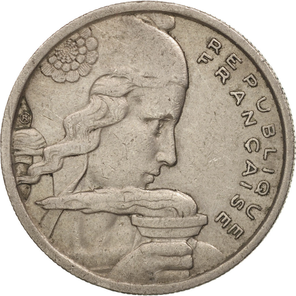 Coin, France, Cochet, 100 Francs, 1958, Beaumont le Roger, VF(30-35)