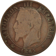 Coin, France, Napoleon III, Napoléon III, 5 Centimes, 1865, Strasbourg